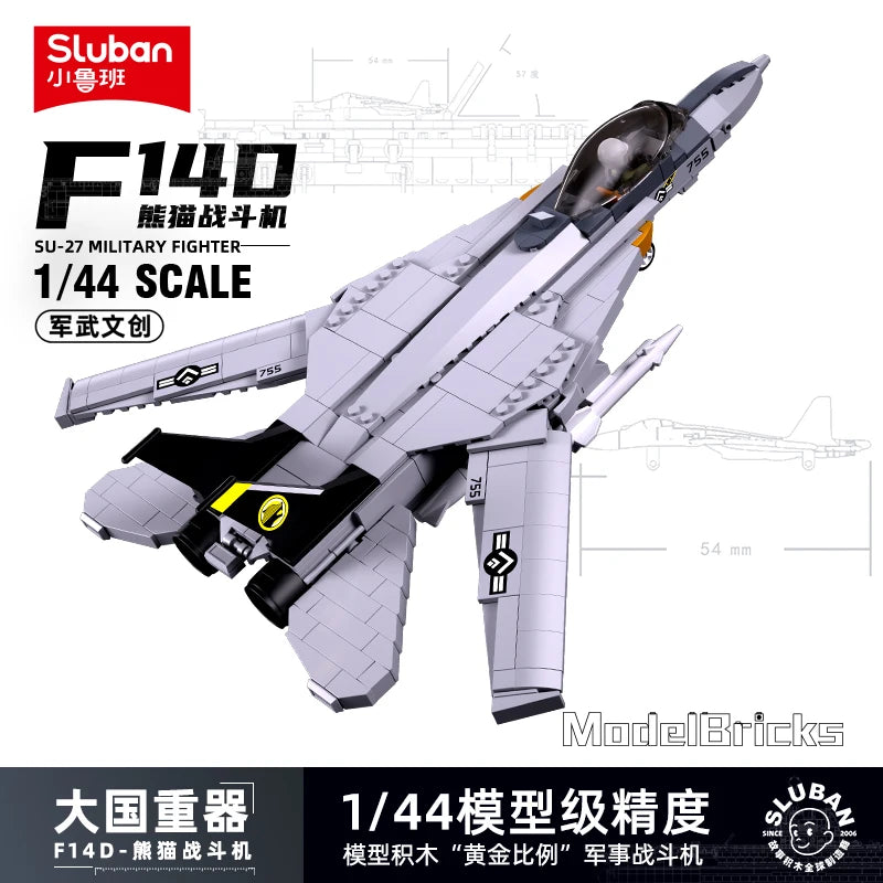 Sluban moderno helicóptero militar sukhoi Su-57 Su-27 aeronaves f/A-18 F-14 lutador segunda guerra mundial aeronaves blocos de construção modelo crianças brinquedos